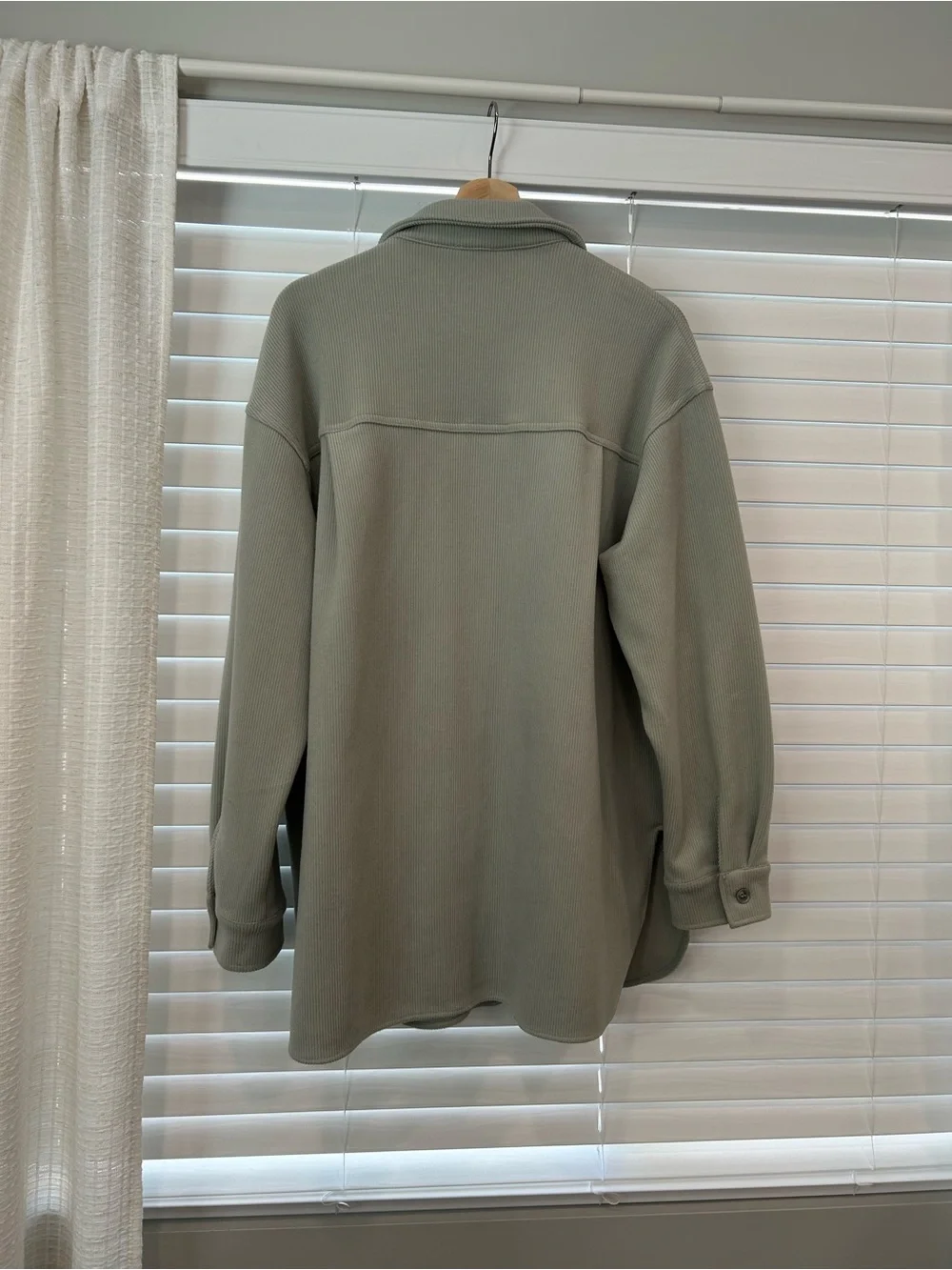 Teal shacket - Picture 3 of 4